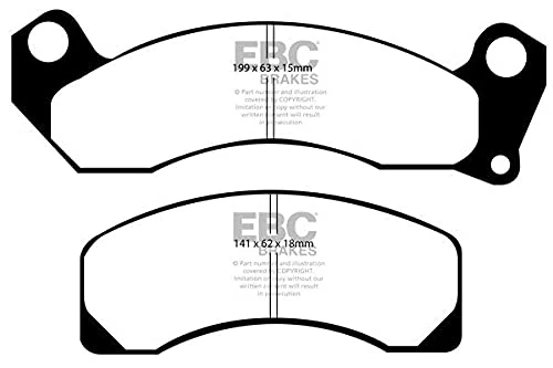 EBC Brakes DP1166 Blackstuff Brake Pads - Image 1