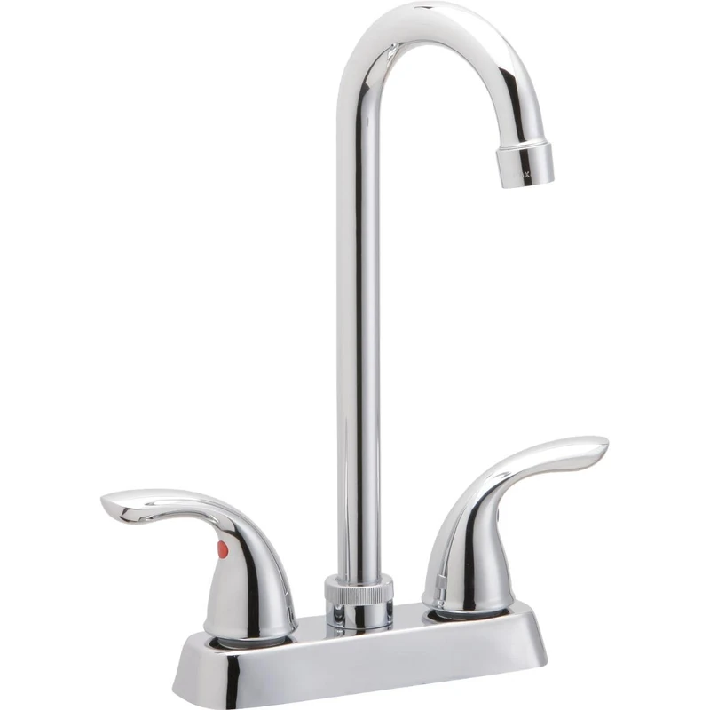 Elkay LK2477CR Everyday Chrome Double Lever Bar Faucet
