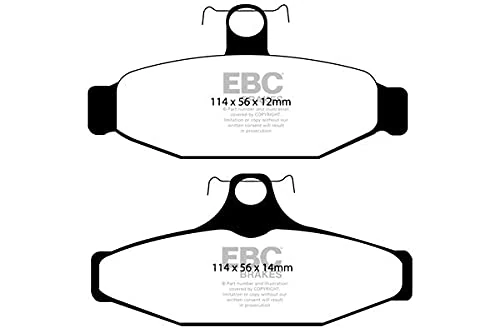 EBC Brakes DP1167 Blackstuff Brake Pads