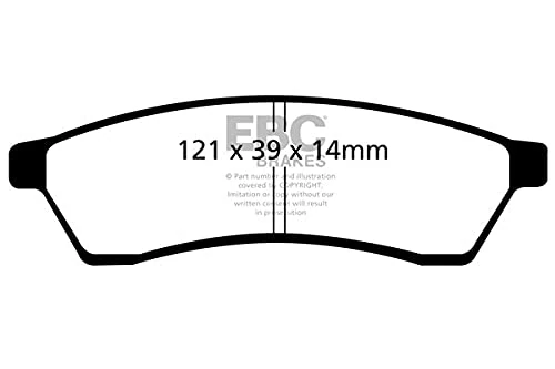 EBC Brakes DP21751 Green stuff Brake Pads
