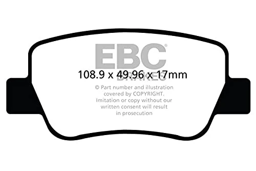 EBC Brakes DPX2027 Blackstuff Brake Pads