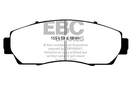 EBC Brakes DP61743 6000 Series Greenstuff Brake Pads