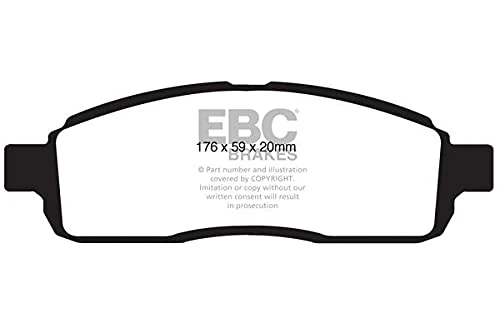 EBC Brakes DP61843 Green stuff Brake Pads 6000er-Serie