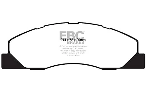 EBC Brakes DP61847 6000 Series Greenstuff Brake Pads
