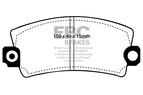 EBC Brakes DP2269 Greenstuff Brake Pads