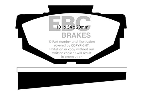 EBC Brakes DP2155 Greenstuff Brake Pads