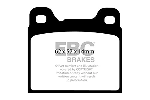 EBC Brakes DP31043C Red stuff Brake Pads