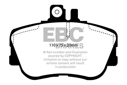 EBC Brakes DP3962C Red stuff Brake Pads