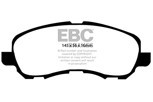 EBC Brakes DP41614R Yellow stuff Brake Pads