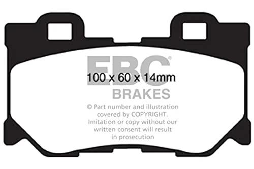 EBC Brakes DP41824R Yellow stuff Brake Pads