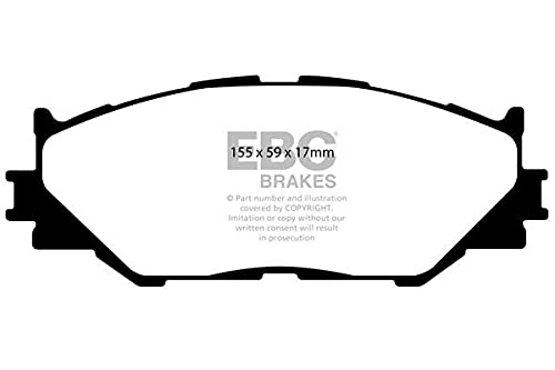 EBC Brakes DP41772R Yellow stuff Brake Pads