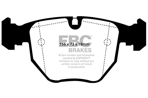 EBC Brakes DP51036NDX Blue stuff NDX Brake Pads