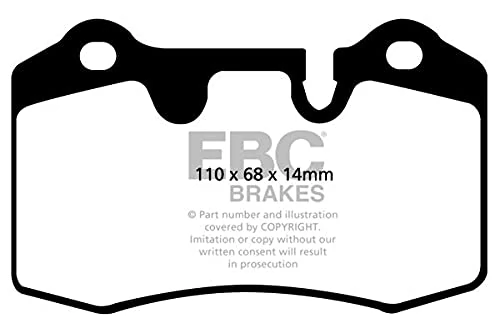EBC Brakes DP41909R Yellow stuff Brake Pads