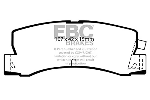 EBC Brakes DP4629R Yellow stuff Brake Pads