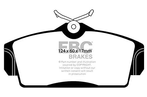 EBC Brakes DP41238R Yellow stuff Brake Pads