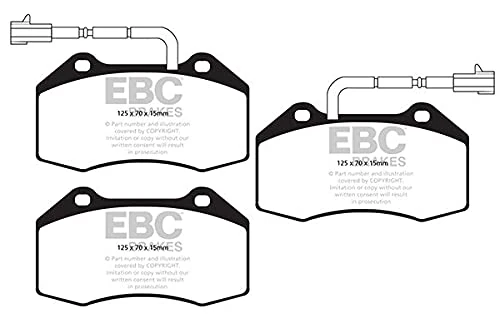 EBC Brakes DP42021R Yellow stuff Brake Pads