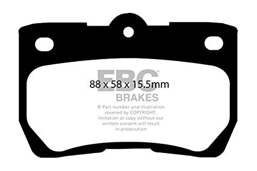EBC Brakes DP41586R Yellowstuff Brake Pads