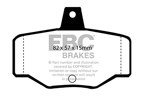 EBC Brakes DP4834R Yellow stuff Brake Pads