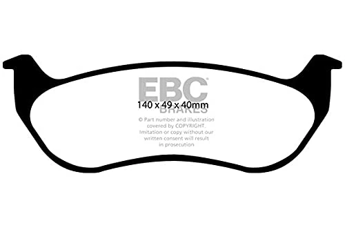 EBC Brakes DP41673R Yellow stuff Brake Pads