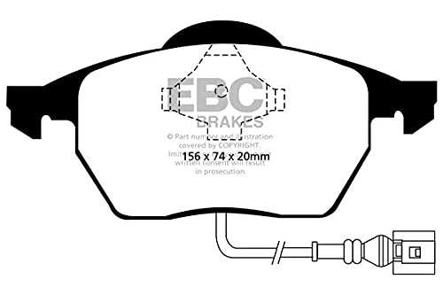 EBC Brakes DP51330NDX Blue stuff NDX Brake Pads - Image 1