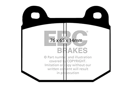 EBC Brakes DP51537NDX Blue stuff NDX Brake Pads