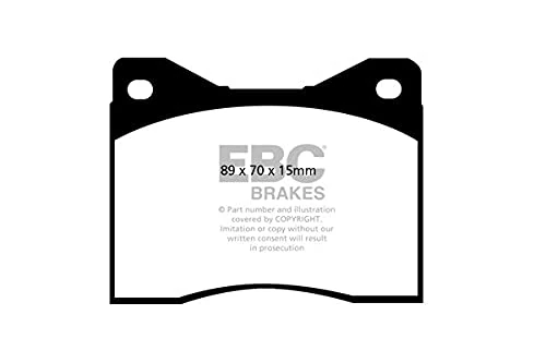 EBC Brakes DP4753/2R Yellow stuff Brake Pads