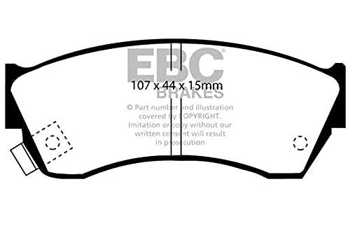 EBC Brakes DP4762R Yellow stuff Brake Pads - Image 1