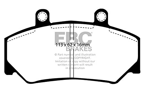 EBC Brakes DP4800R Yellow stuff Brake Pads