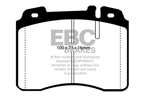 EBC Brakes DP4927/2R Yellow stuff Brake Pads