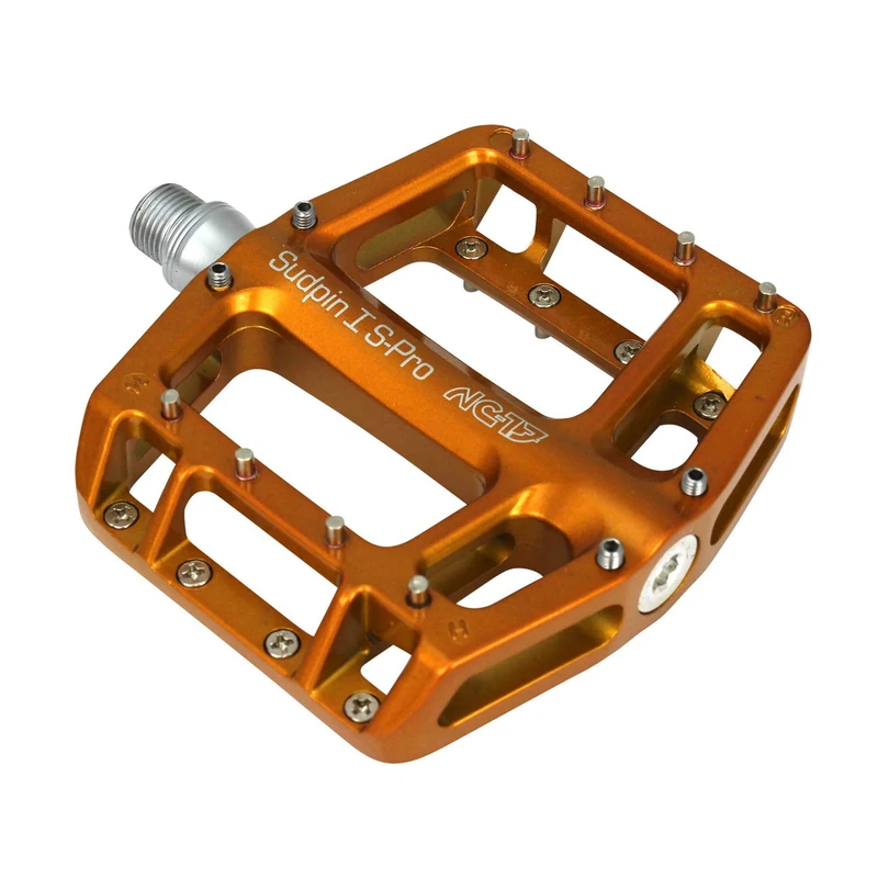 NC-17 Sudpin I S-Pro Pedal for BMX/Downhill/Mountain Bike Gold Doré