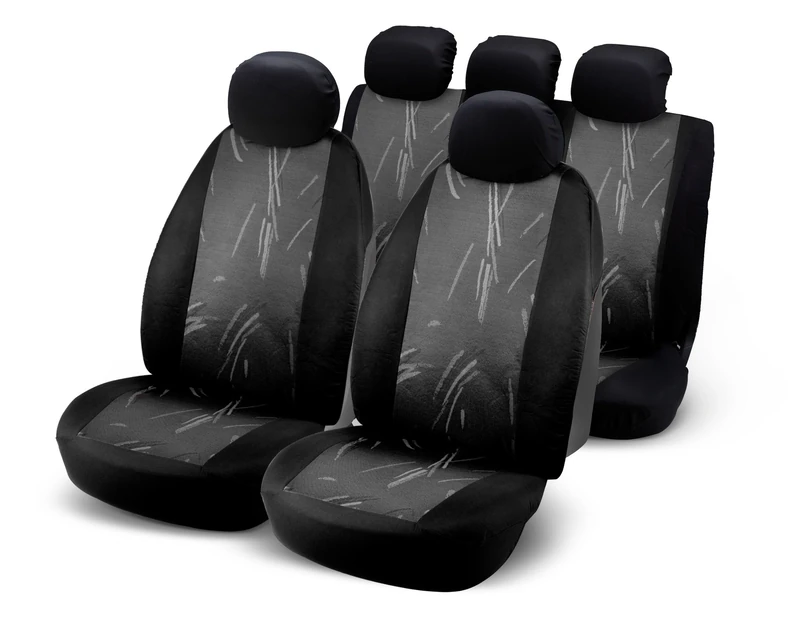 Bottari 10406 10406 Car seat covers JB9, Universal, Color: black and grey