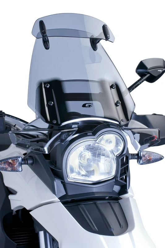 Puig 5852H Multi-Adjustable Visor, 277 x 100 mm, Smoke Colour