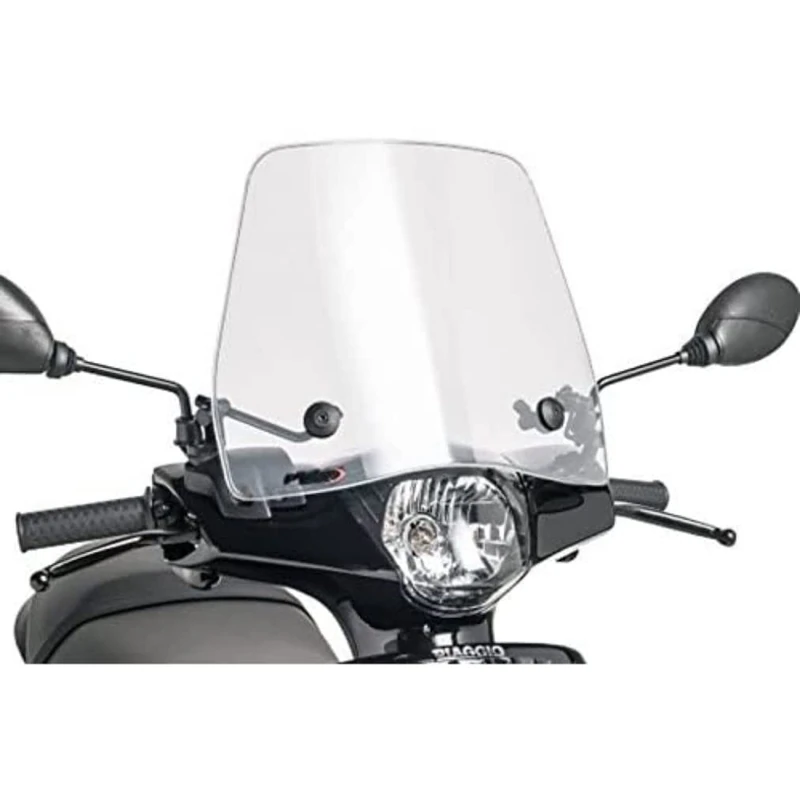 Windscreen Puig 6534 W Traffic For Piaggio Zip 50 Transparent/Clear
