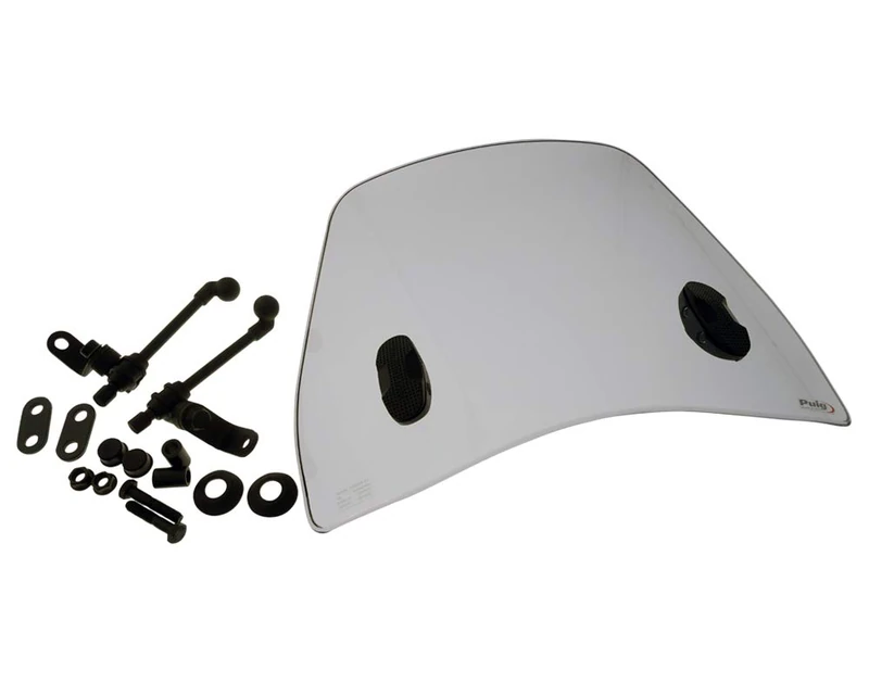 Puig Traffic Piaggio Zip 50 6534H windscreen - clear/smoke - Image 1