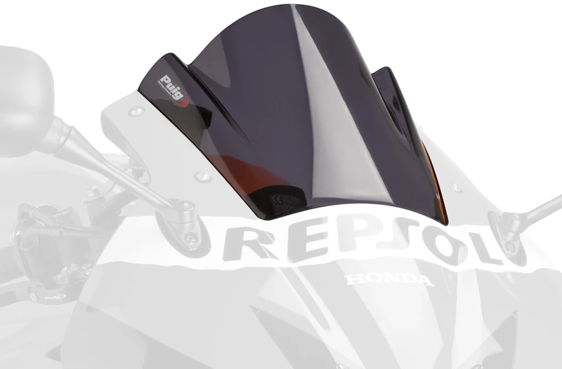 Puig 6478F Z-Racing Screen Dark Smoke
