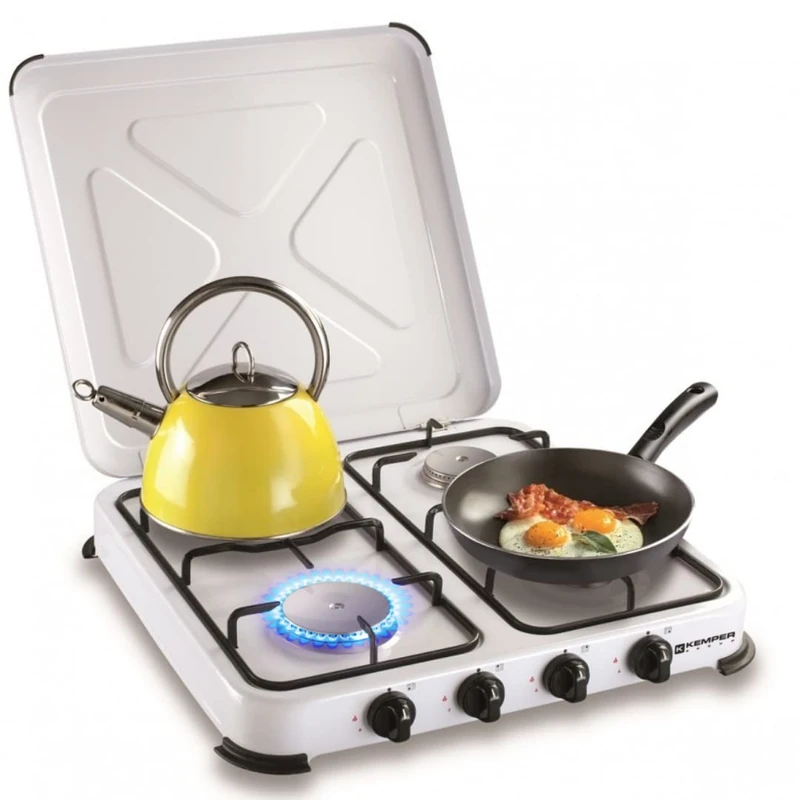 Kemper Stove with 4 Burners, Multi-Colour