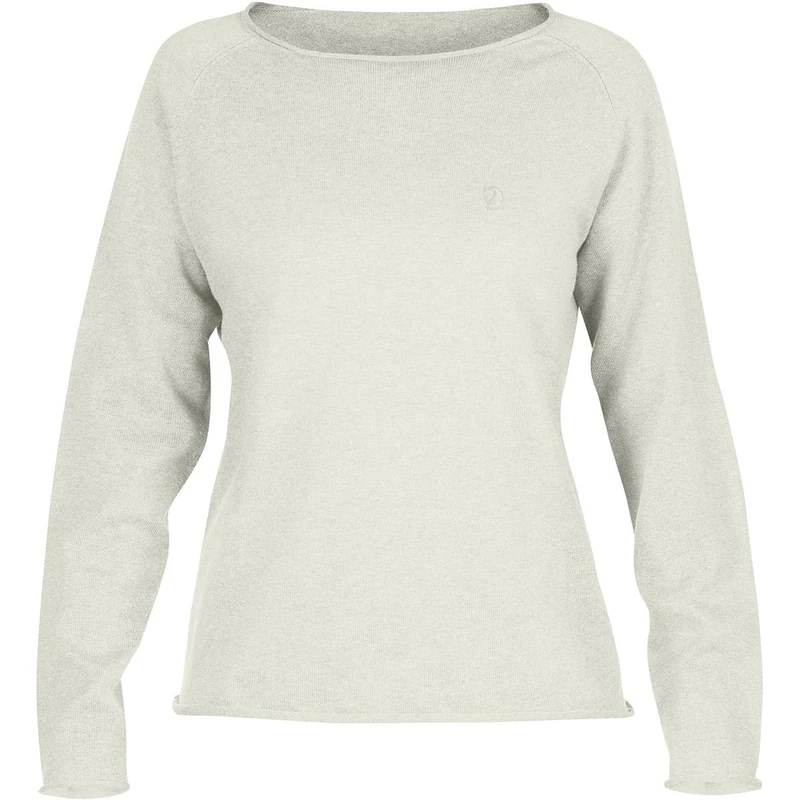 Fjällräven Ovik Women's Sweatshirt, Womens, Sweatshirt, 89498-107, ecru, M
