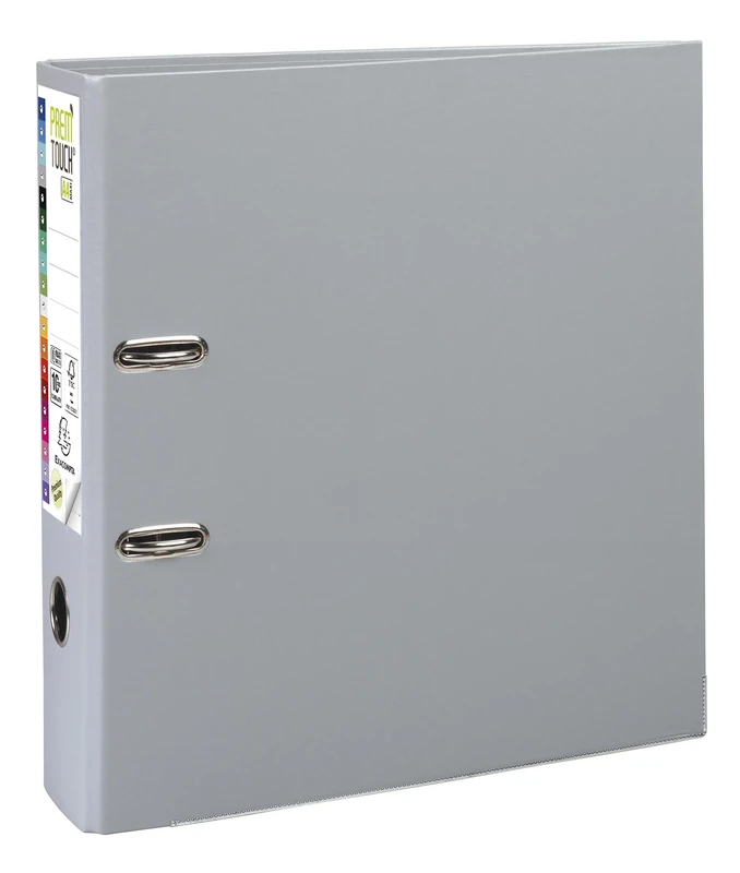 Classeur a levier prem'touch interieur et exterieur en polypropylene - dos 80mm - a4 maxi