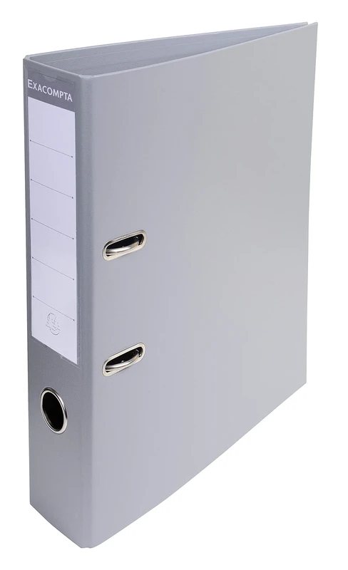 Exacompta - Ref. 58740E - Box of 50 A4 Export lever arch files - delivered flat - Spine 70 mm - Mechanical 75 mm - External dimensions: 32 x 29 x 7 cm - Format to file A4 - Colour: Gray