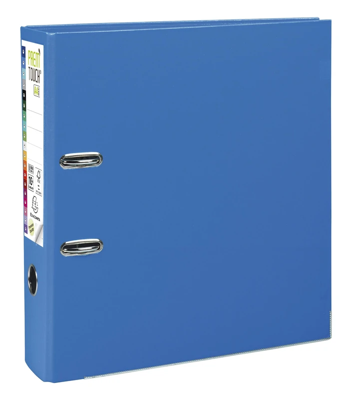 Classeur a Levier Dos 80 mm – A4 Maxi Polypropylene prem' Touch Interior and Exterior