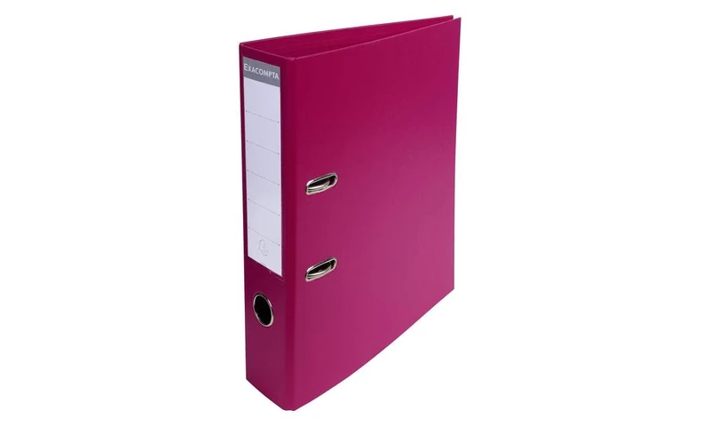 Exacompta - Ref. 53747E - Box of 10 Prem'Touch A4 lever arch files - Spine 70 mm - Mechanical 75 mm - External dimensions: 32 x 29 x 7 cm - Format to file A4 - Colour: Fuchsia