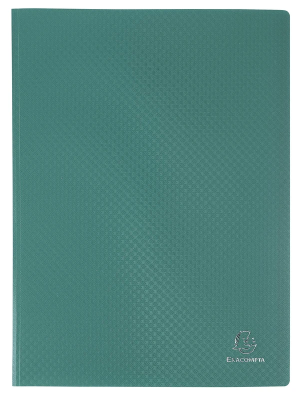 Porte vues prolypropylene souple pochettes grainees opaque 120 vues - a4