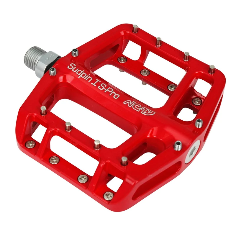 NC-17 Sudpin I S-Pro Pedal for BMX/Downhill/Mountain Bike red red - Image 1