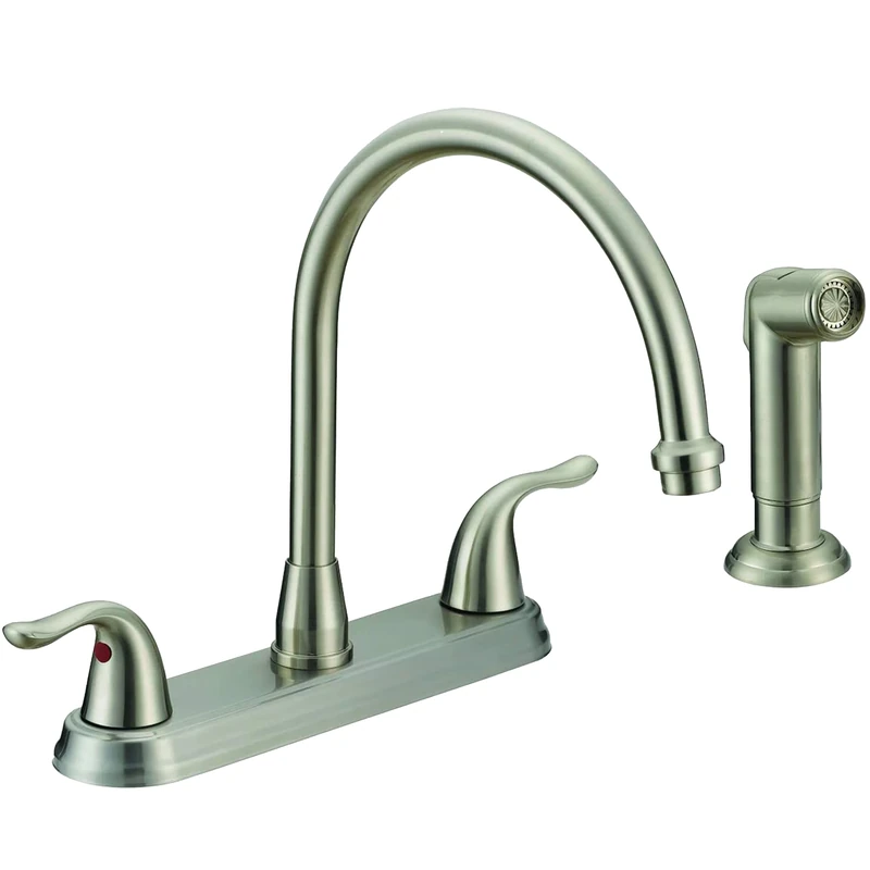 EZ-FLO 10202 Two-Handle Kitchen Faucet - Image 1