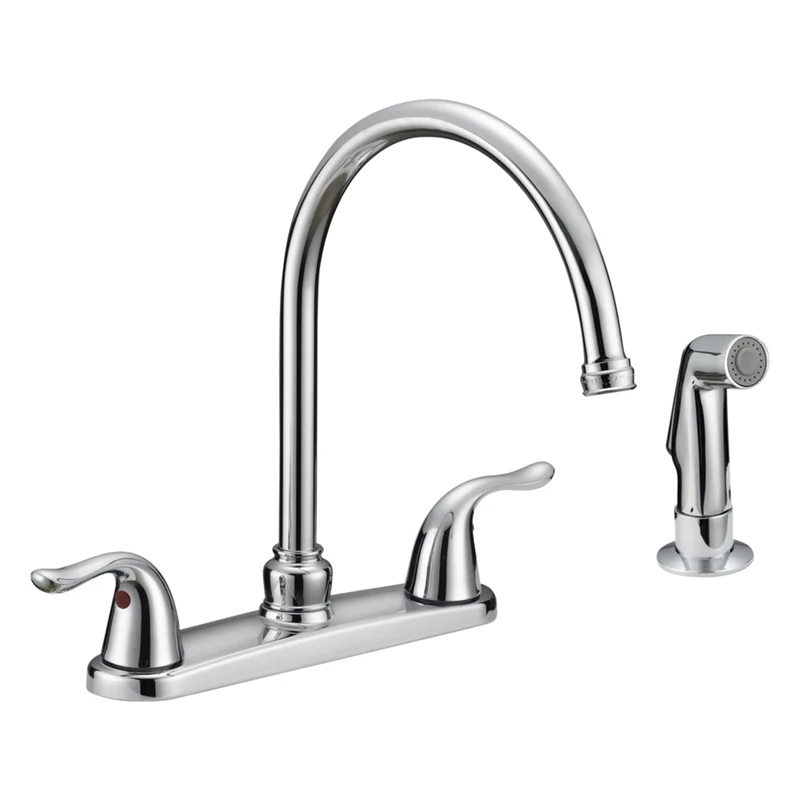 EZ-FLO 10201 Two-Handle Kitchen Faucet - Image 1