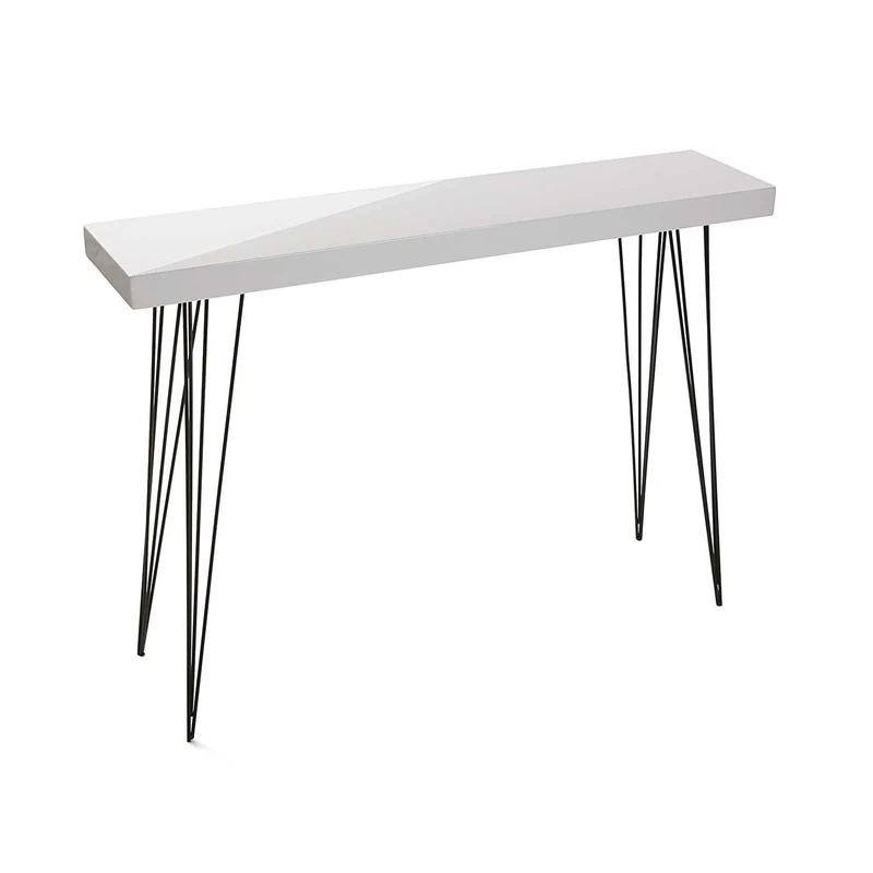 Versa - Lacquered white entrance table DALLAS