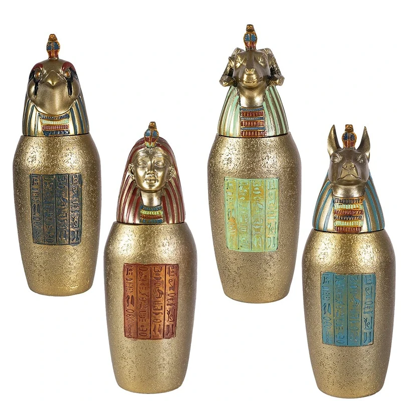 Serie OF 4 VASES CANOPE
