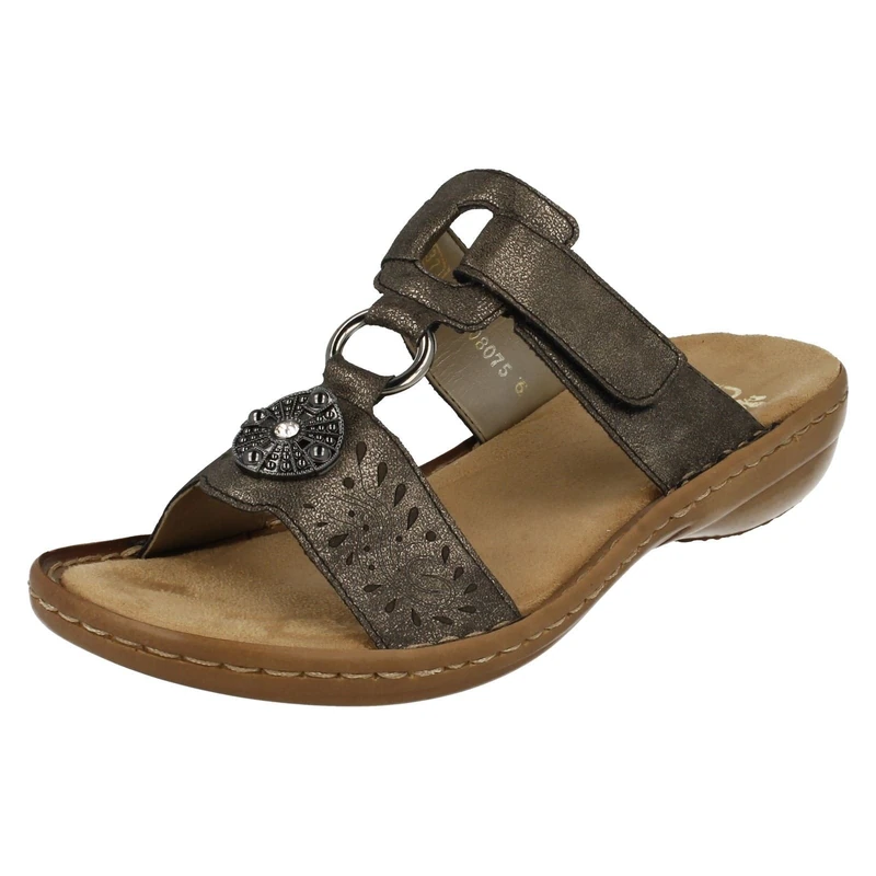 Rieker 608k1, Women’s Mules, Grey (Stromboli), UK (37 EU)