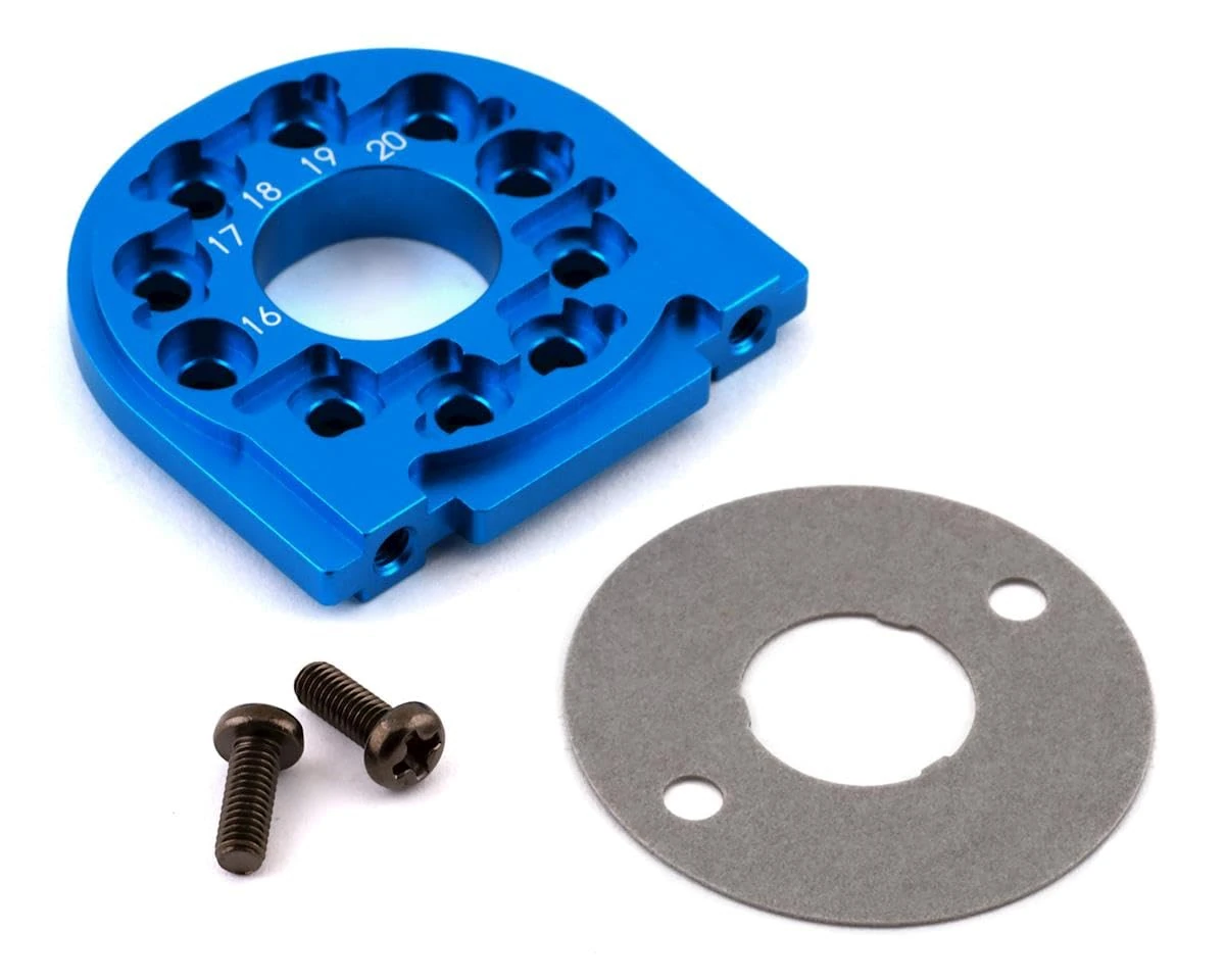 TAMIYA 300054558 54558 Tuning Part TT-02/B Aluminium Engine Holder, Blue