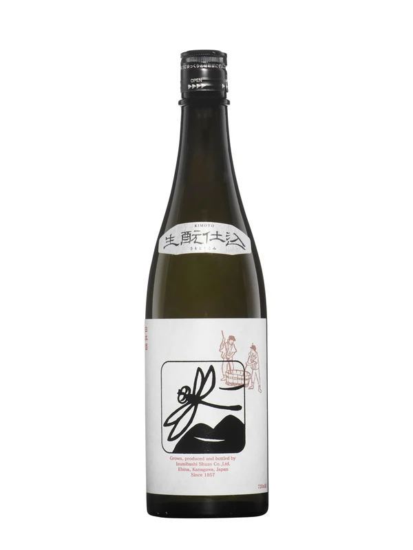 Izumibashi Black Dragonfly Kimoto Junmai - Sake 720ml 16%